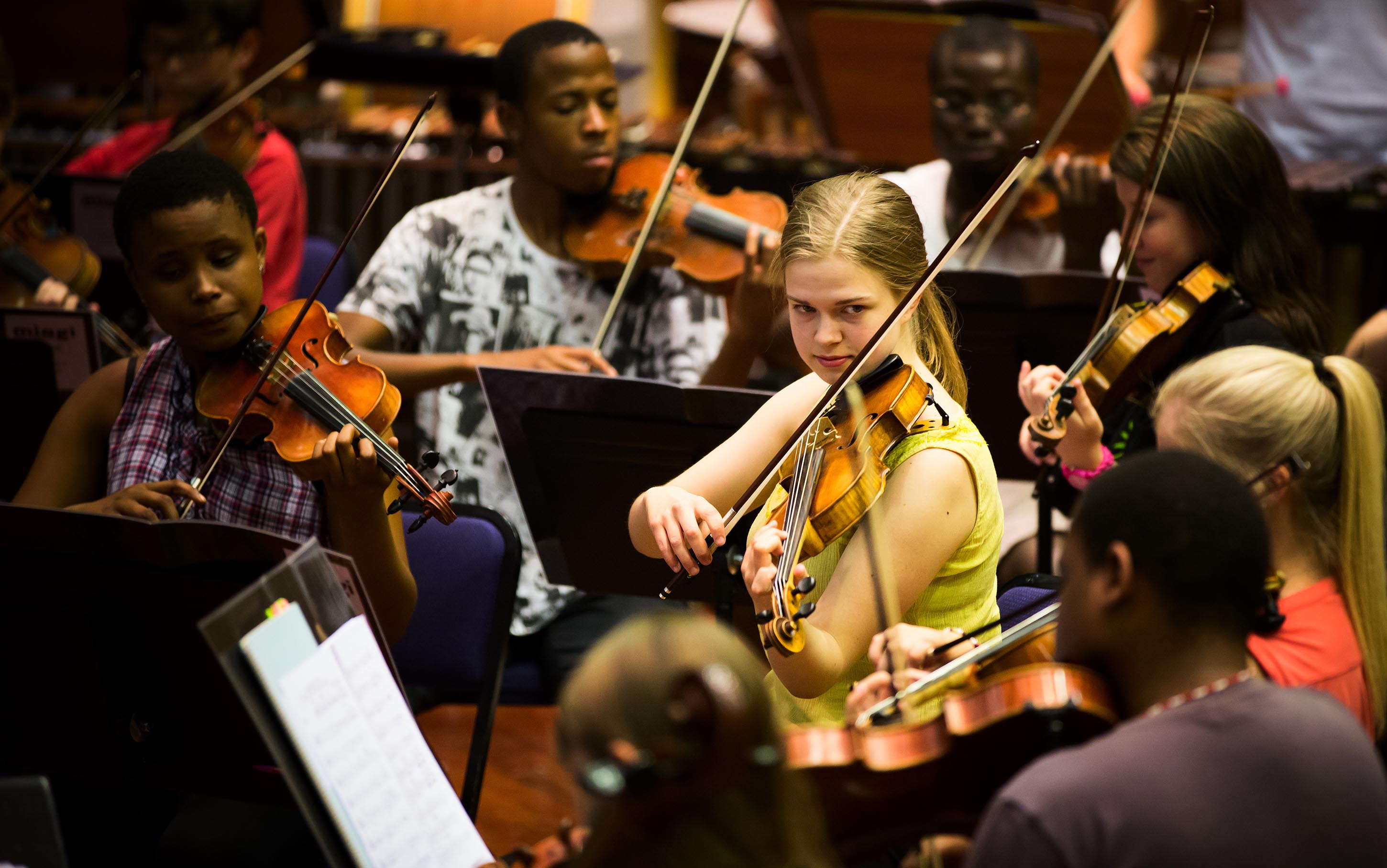 MIAGI Youth Orchestra, photo credit: Frank de Villiers - MIAGI